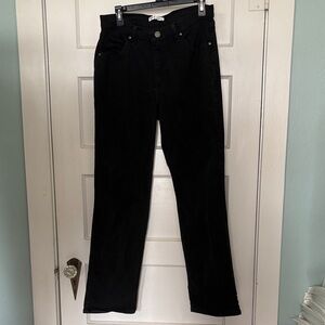Lee Riders Classic Fit Straight Leg Black Jeans Size 14M